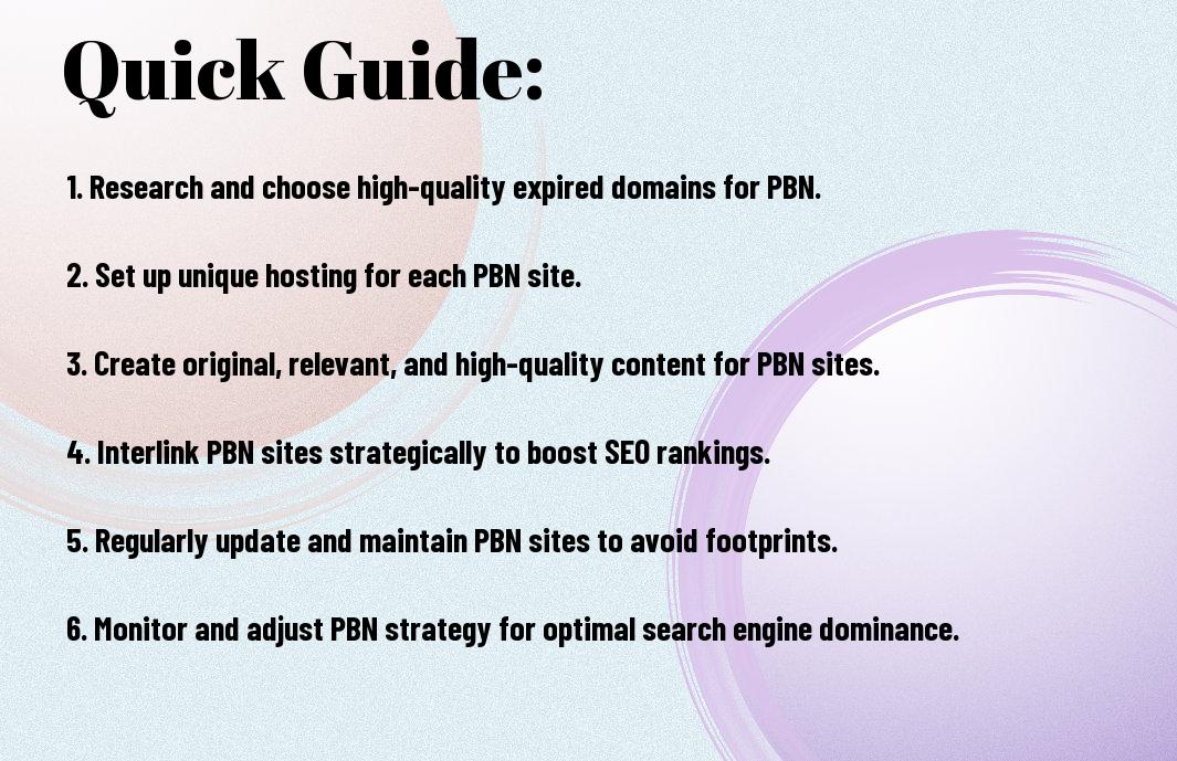 Mastering PBNs For Search Engine Dominance - A Step-by-Step Guide pbns for search engine dominance stepbystep sql